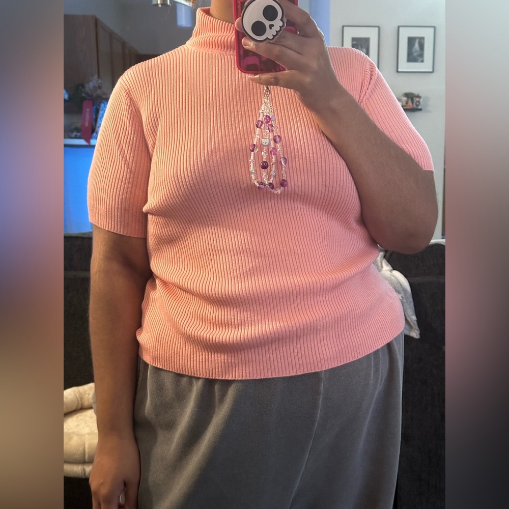 Pink sweater